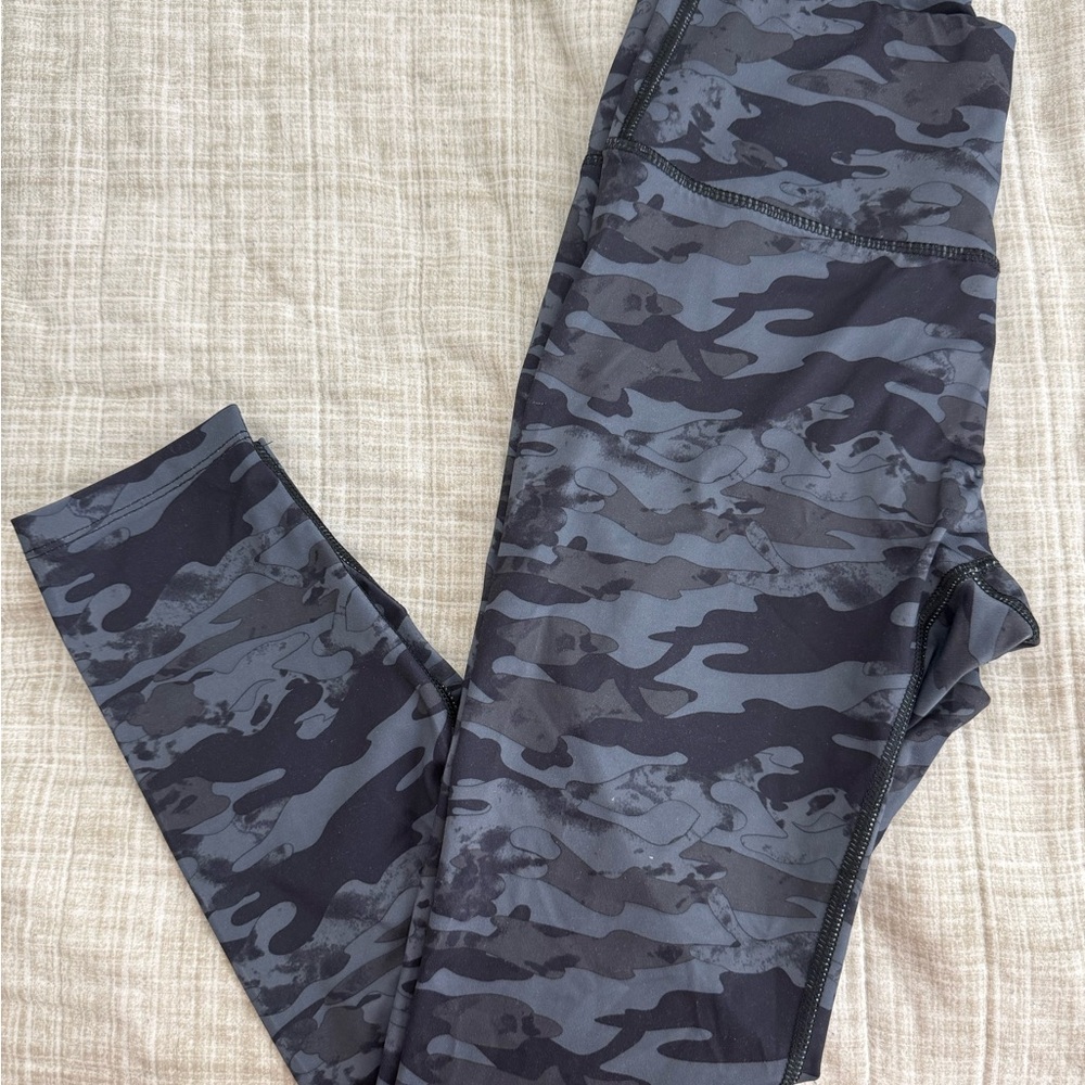 Camouflage Leggings Black